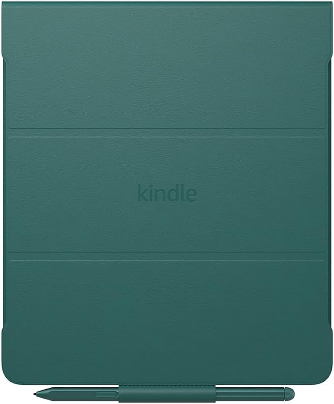 Amazon Kindle Scribe Klapphülle mit magnetischer Befestigung und Stifthalterung für Kindle Scribe 2022/2024 | Schutzhülle aus pflanzenbasier