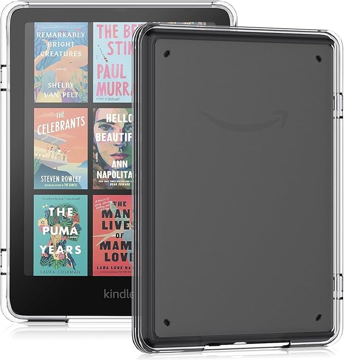 Sonlaryin Ultra Slim Hülle für Kindle Paperwhite 12. Gen (2024) & Kids Edition, Klare Anti-Gelb-Schutzhülle