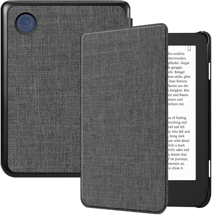 Fintie Hülle für Tolino Shine Color/Shine 5(2024)/Shine 4 & Kobo Clara Colour/Clara BW/Clara 2E eReader - Ultradünn mit Auto Sleep/Wake, Mag