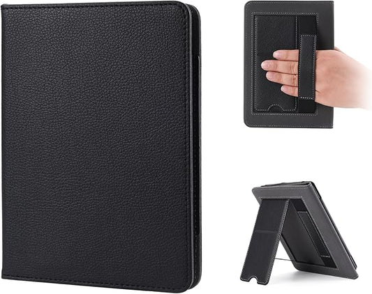 BHHB Kindle Paperwhite 2024 Hülle 7 Zoll mit Kickstand, Handschlaufe & Auto Wake/Sleep für 12. Generation & Colorsoft Signature Edition
