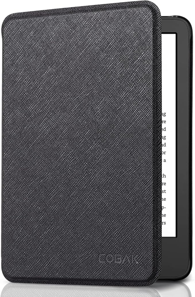 CoBak Hülle für Kindle 11. Generation 2024 & 2022 (Modell C2V2L3/RS23CV) mit Auto Sleep/Wake Funktion, Schwarz